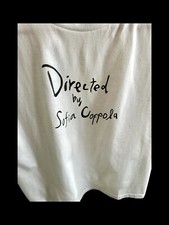 Sofia Coppola Tshirt Sz Small Director 90  s Hollywood Y2K Indie Film Movie Promo