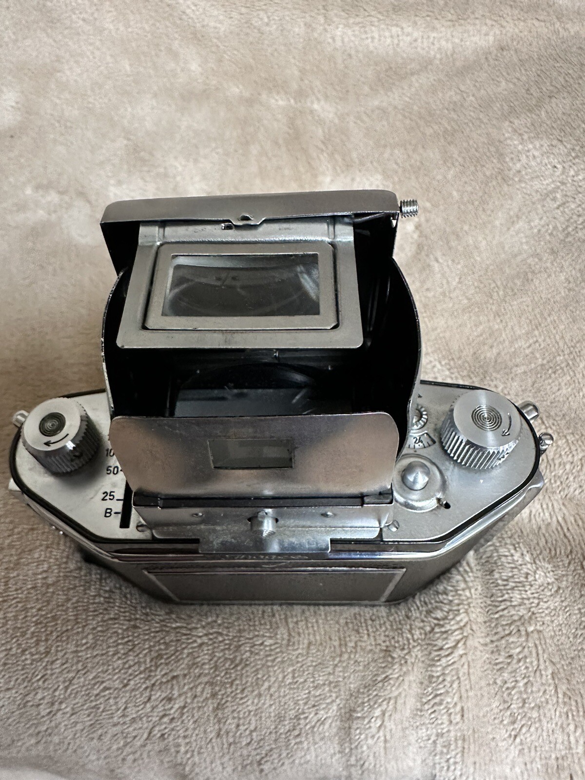 Ihagee Dresden EXA Viewfinder Camera, 50mm Meritar & Wallace Heaton