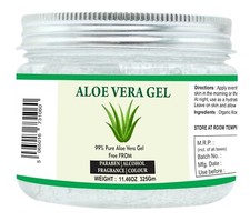 99 Pure Natural Aloe Vera Gel for Moisturizing Face Skin  Hair Care 11.46 oz