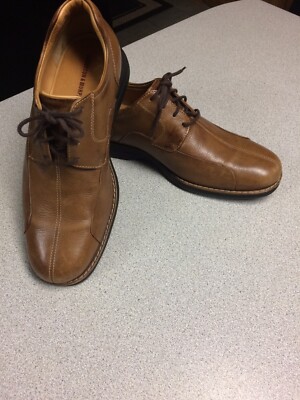 johnston & murphy men's comfort shuler bike toe oxford
