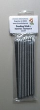 10 100/100 Grits Coarse Sanding Sticks Hobby Model Accessory 405