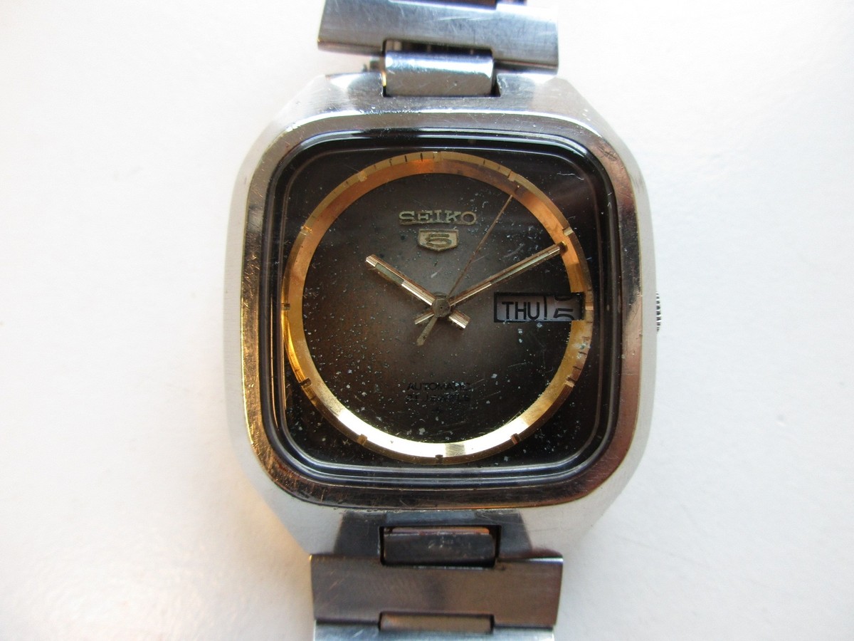 Seiko 7019-5090 1970's automatic watch - to restore or for parts