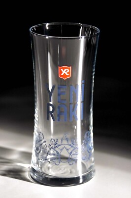Yeni Raki Glasses Distilling Tradition - Curved/Thin (GLASS ONLY).