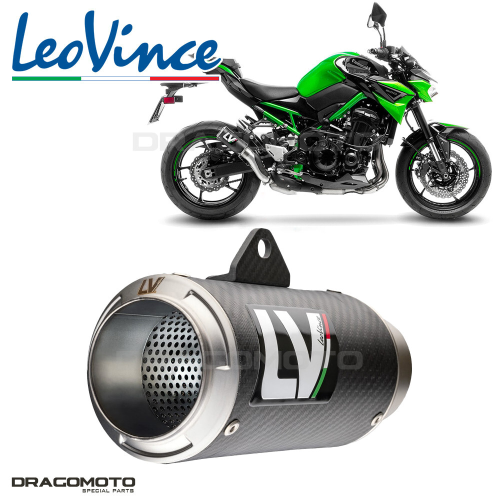 Échappement Leovince LV-Corsa carbone Kawasaki Z900 SE pour balades sportives et roadtrips