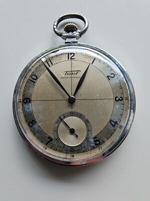 Tissot 1920 Antimagnetique Taschenuhr Handaufzug Abl-2-21 - Main Image