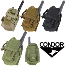 Condor MA56 Tactical MOLLE Belt HHR Hand Held Radio Comms Utility Pouch Holster