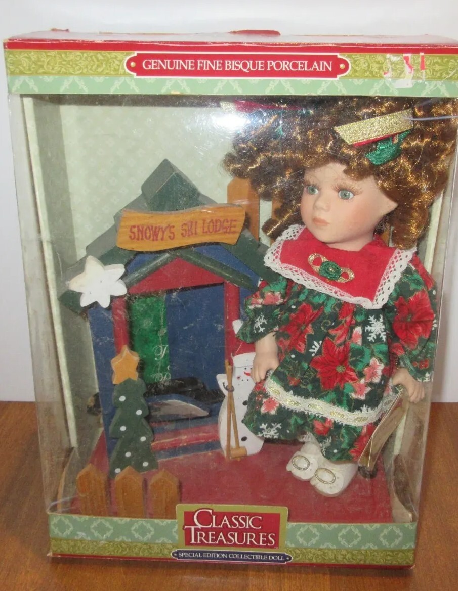 Classic Treasures Porcelain Doll 16
