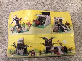 VINTAGE LEGO‼️CAMOUFLAGED OUTPOST‼️6066‼️PARTIALLY COMPLETE W/ INSTRUCTIONS
