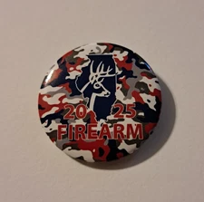 2025 Illinois Deer Harvest Pin Firearm/Shotgun Season NEW