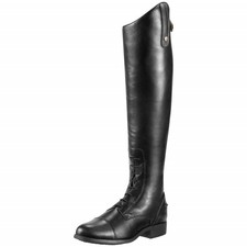 Image of Ariat Mens Heritage Contour II Field Zip Riding Boots Black