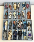 Star Wars 1977-1983 Vintage Action Figures Kenner Lot of 32 + Action Figure Case