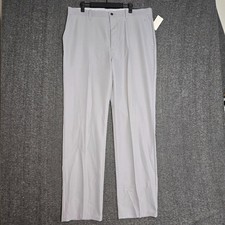 Callaway Pro Spin 2.0 MENS Gray Flat Front Chino Dress Golf Pants Size 36x34 NWT