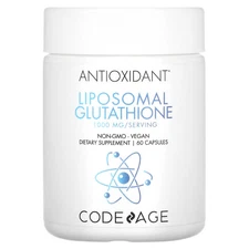 2 X  Codeage, Liposomal Glutathione, 60 Vegetable Capsules