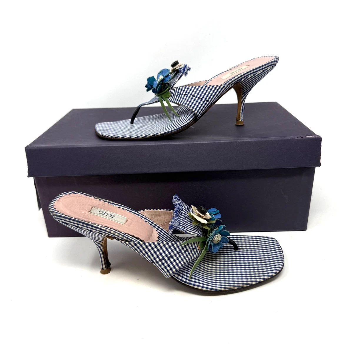 PRADA Flowers Sandals for Women for sale | eBay