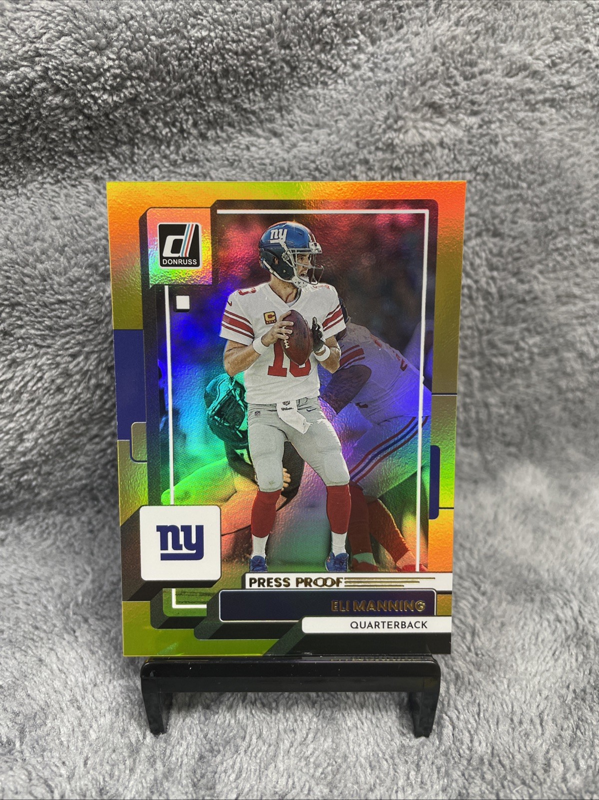2022 Panini Donruss - Eli Manning #167 Press Proof Premium new york giants