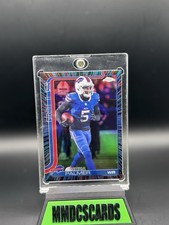 2025 Topps Chrome Joshua Palmer Neon Pulse Refractor #31 Buffalo Bills