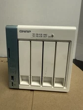 QNAP TS-431P-US 4-bay NAS Center With  4 6TB HDD For Parts Or Repair READ
