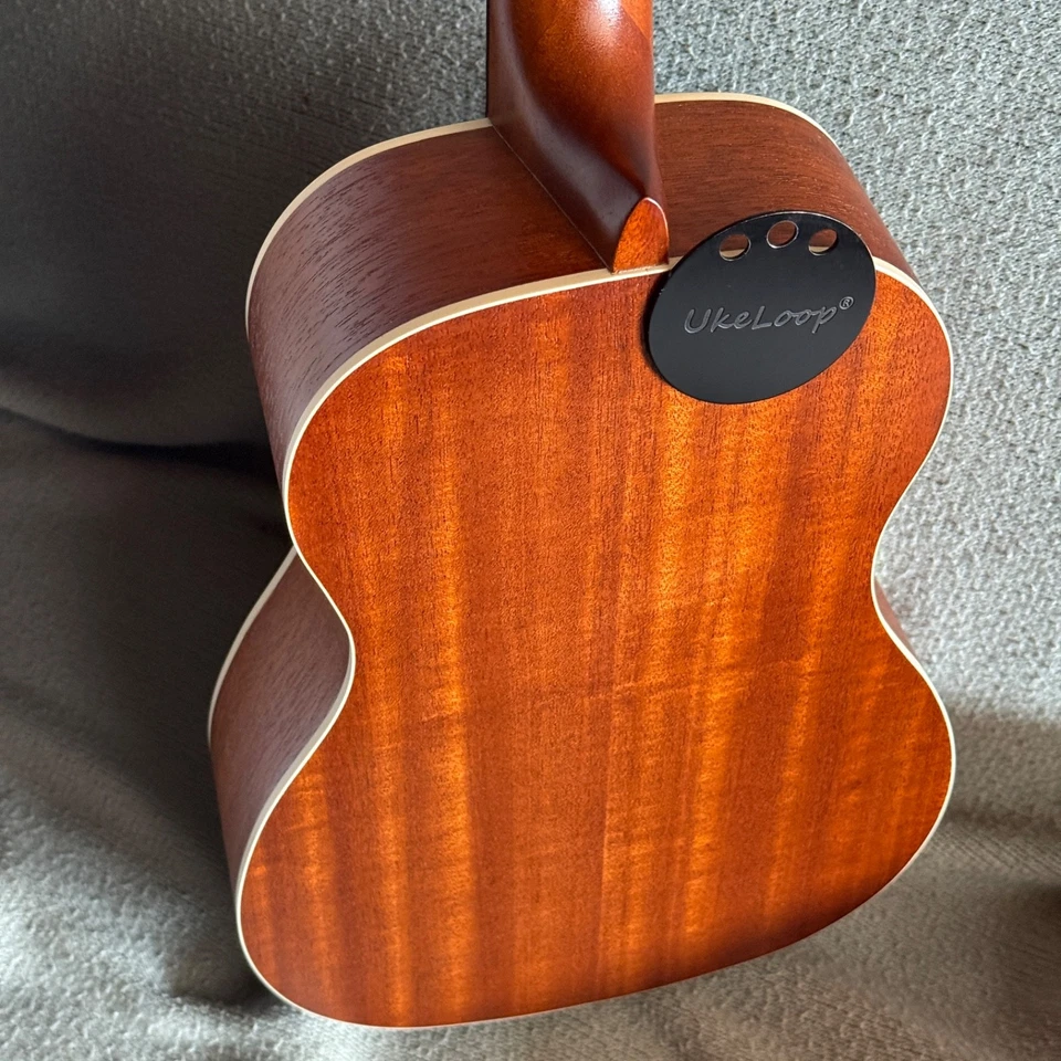 Kala KA-BE Satin Mahogany Baritone Ukulele w/ EQ - Image 4 of 4