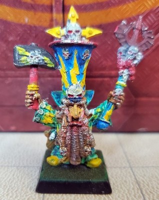 Warhammer Fantasy Chaos Dwarf Sorcerer 4th Edition Metal OOP | eBay