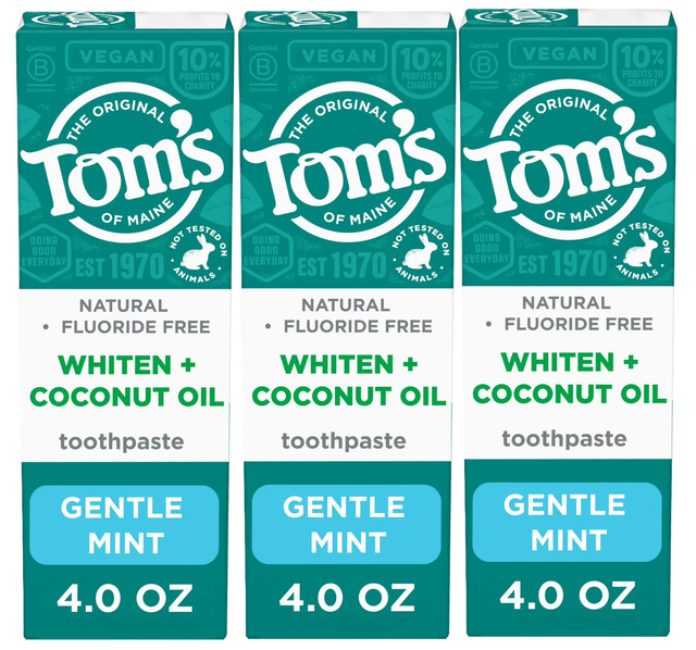 Tom’s of Maine Fluoride Toothpaste
