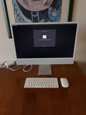 iMac 24-inch - M1 Chip - Silver