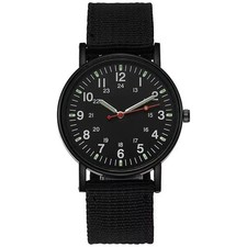 Military Watch Army Durable Water Proof Luminous 24Hours Dial Nylon Strap USA