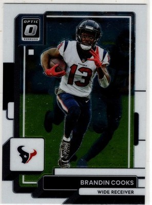 2022 Panini Donruss Optic Football Brandin Cooks No. 80 Houston Texans