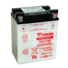 BATTERIA YUASA YB14-B2 12V 14,7Ah POLARIS Hawkeye 4X4 300 2006 2007 2008 2009