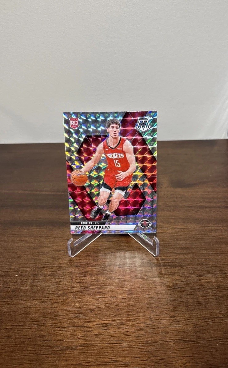 2024-25 Panini Mosaic - Rookies Reed Sheppard #249 Mosaic Prizm (RC)