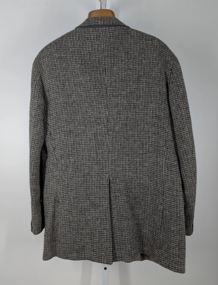 Blazer Polo University Club De Colección Años 80 90 Grueso Tweed Hecho en Unión EE. UU. Ralph Lauren Foto 3 de 4