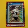 2024 Panini DonrussRated Rookie Dylan Laube #372 Optic Preview Red Wave Prizm(RC