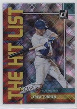 2022 Panini Donruss The Hit List Diamond Trea Turner #THL-1 0rd2