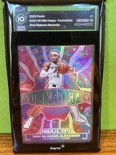 Shai Gilgeous Alexander Hoops Funkadelic RARE Grade 10 Silver Foil