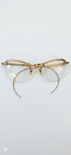SHURON Vintage Browline Half Rim Eyeglasses F...
