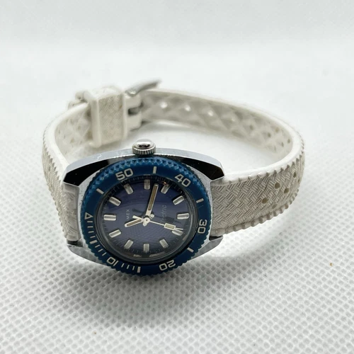 Women's Vintage 1960s Timex Water Resistant Pulse Watch for Medical Doctor/Nurse