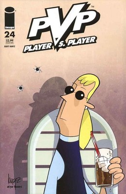 PvP (Vol. 2) #24 FN; Image | Scott Kurtz - w/Bag+Board