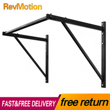 Multi-Grip Pull Up Bar Wall Mounted Chin Up Bar Heavy Duty Home Fitness