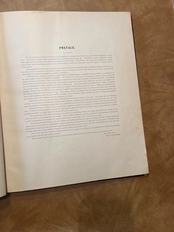Atlas del condado de Carroll Iowa 1906 histórico pictórico topográfico Foto 4 de 4