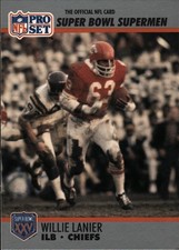 1990 Pro Set [Base] - Willie Lanier #91 - Chiefs
