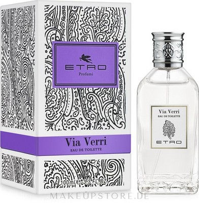 Etro Via Verri Eau De Toilette 100 ml Unisex Parfum