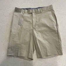 Daniel Cremieux Mens Signature Collection Dressy Khaki Shorts Size 34 NWT