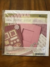 creative memories GARDEN PARTY paper album kit