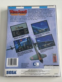 Wing Arms Sega Saturn - Authentic - Complete in Box CIB - Tested & Works