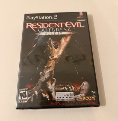 Resident Evil: Outbreak File #2 PS2 2004 M Online brand new factory sealed