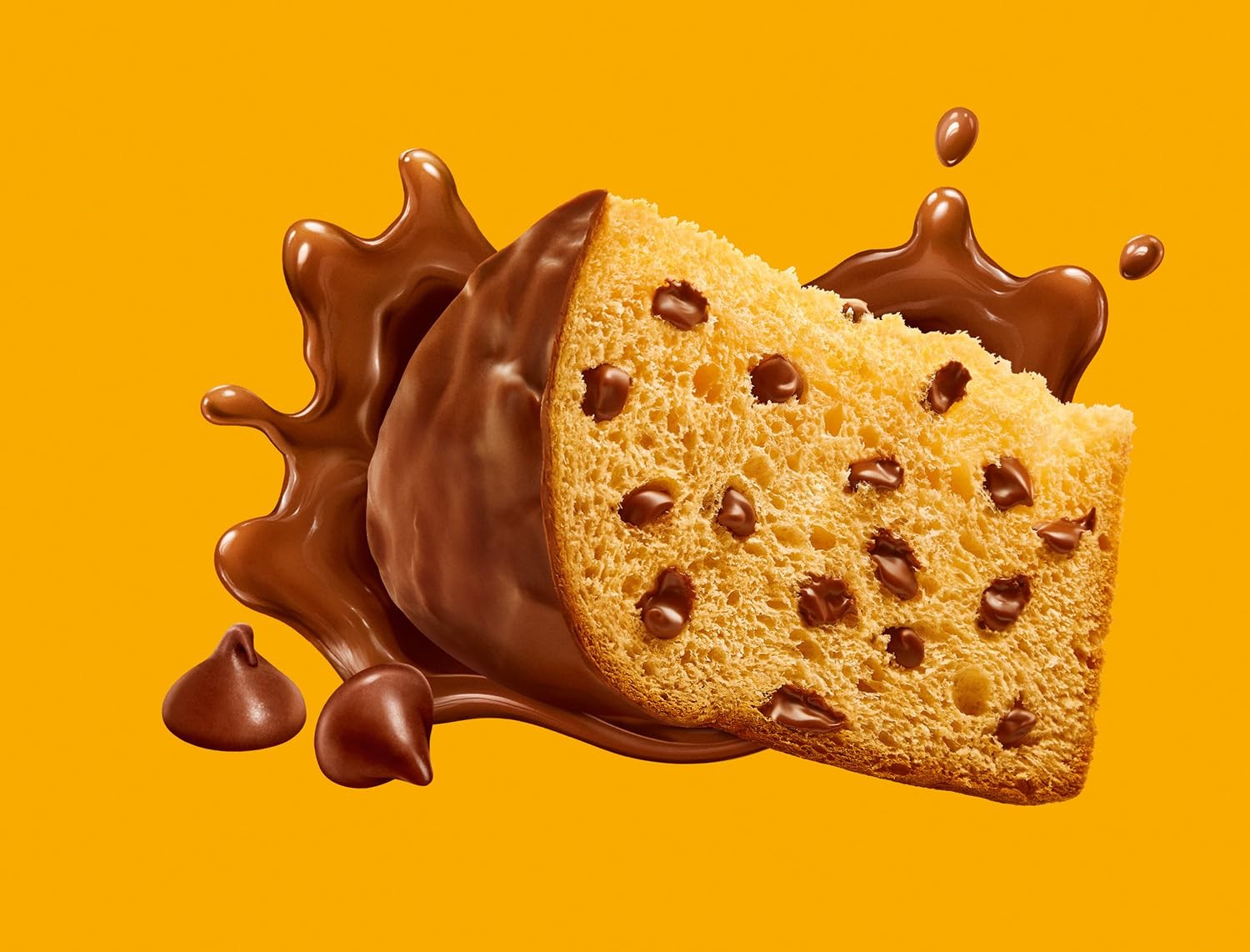 Chocottone Chocolate Chips - Moist & Fresh Cake, Traditional Italian Recipe w...