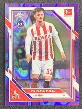 Rav van den Berg 2025-26 Topps Chrome Bundesliga Purple Lava Base RC /75 #52