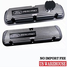 Black Satin Fd Racing Valve Covers 289 302 351w Windsor Mustang Fds Black Satin Fd Racing Valve Covers 289 302 351w Windsor Mustang Fds