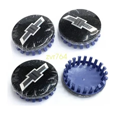 4pcs Black Chevy Suburban Tahoe Center Caps 9596403 3.25 18 20 22 inch  Wheels