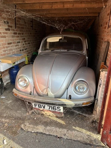 Last Edition VW Silver Beetle 1.2 Classic Stored 38 Years (needs restoring) - Picture 11 of 23