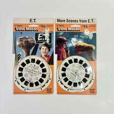 E.T. More Scenes from E.T. View-Master Reels 1982 Used Opened Complete In Box